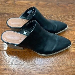 Black mules